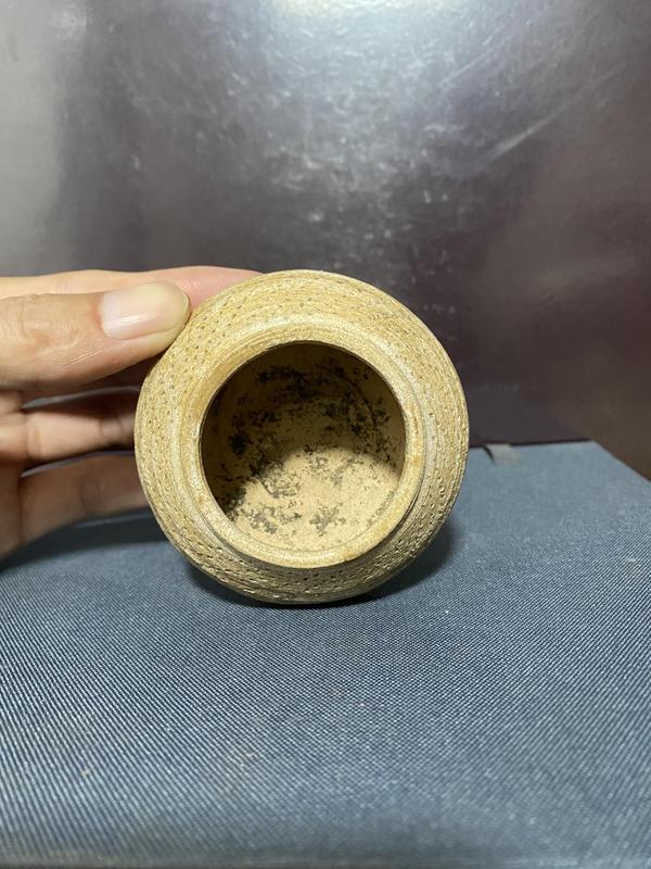 古玩陶瓷宋,黃釉水盂拍賣,當前價格1150元