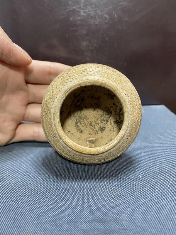 古玩陶瓷宋,黃釉水盂拍賣,當前價格1150元