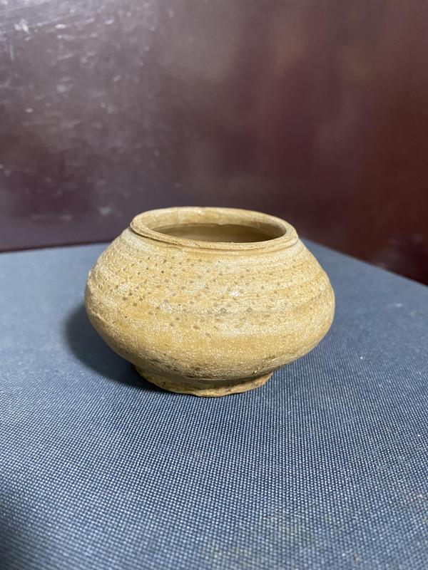 古玩陶瓷宋,黃釉水盂拍賣,當前價格1150元