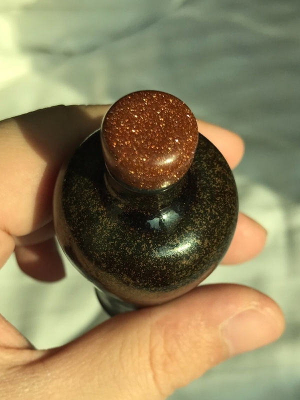 古玩陶瓷雍乾茶葉末釉煙壺拍賣,當前價格3500元