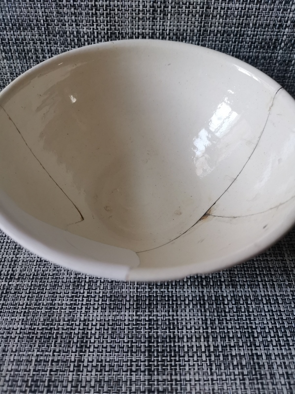 古玩陶瓷宋代,登封窯白釉斗笠碗拍賣,當(dāng)前價(jià)格666元
