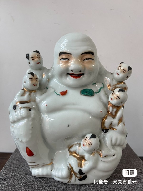 古玩陶瓷(保真卡)彌勒佛拍賣,當前價格2999元