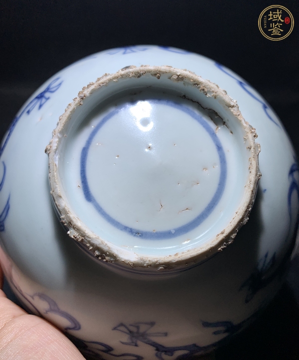 古玩陶瓷龍紋青花碗真品鑒賞圖