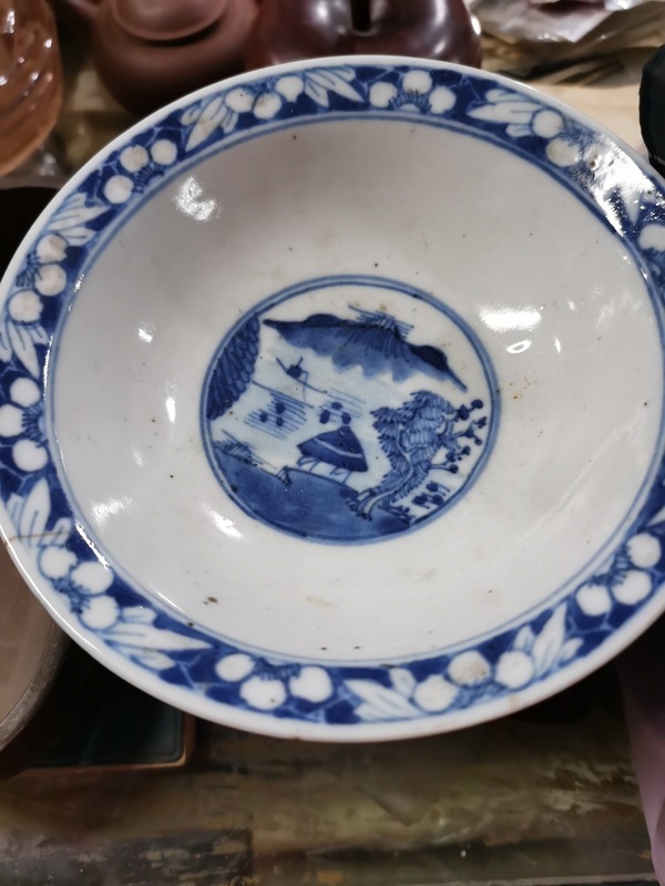 古玩陶瓷清代青花三星高照撇口碗拍賣,當(dāng)前價格1288元