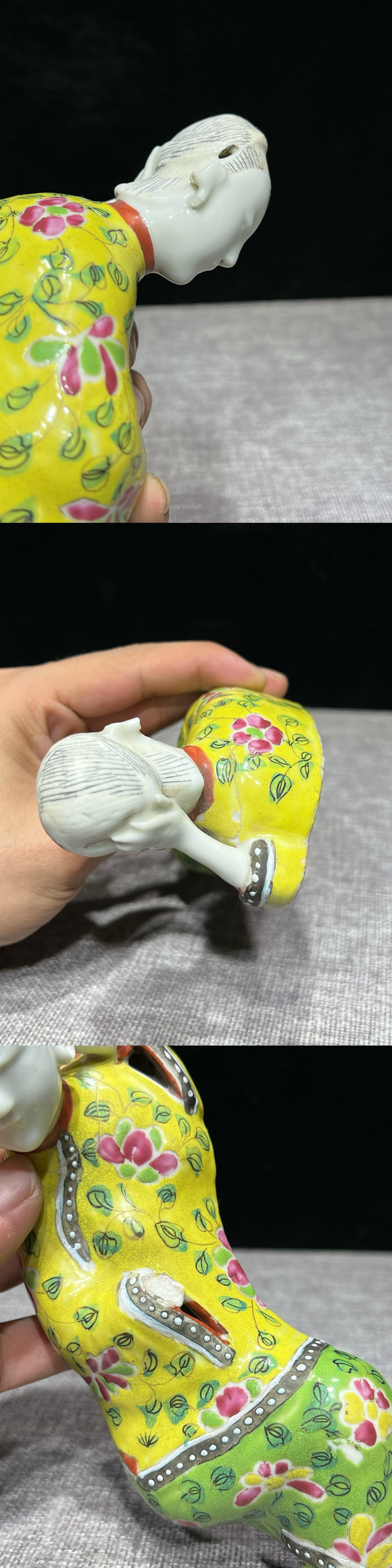 古玩陶瓷粉彩崔鶯鶯瓷塑拍賣,當前價格980元