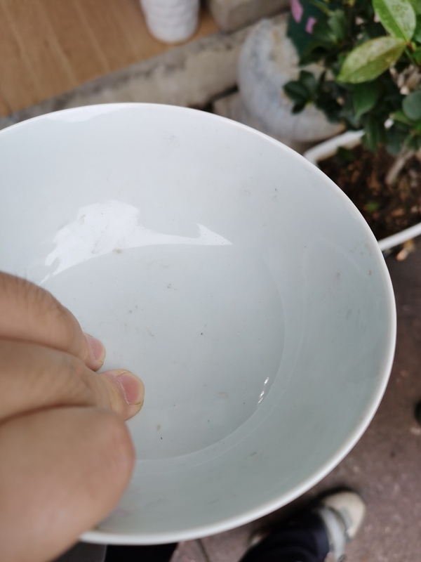 古玩陶瓷粉彩福在眼前蓮托壽字紋碗拍賣,當前價格500元