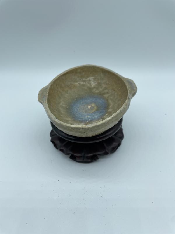 古玩陶瓷兩晉南北朝.窯變青瓷耳杯960拍賣,當(dāng)前價格960元