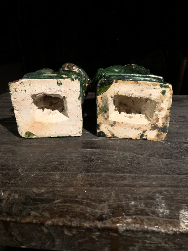 古玩陶瓷綠釉獅子擺件拍賣,當前價格6600元