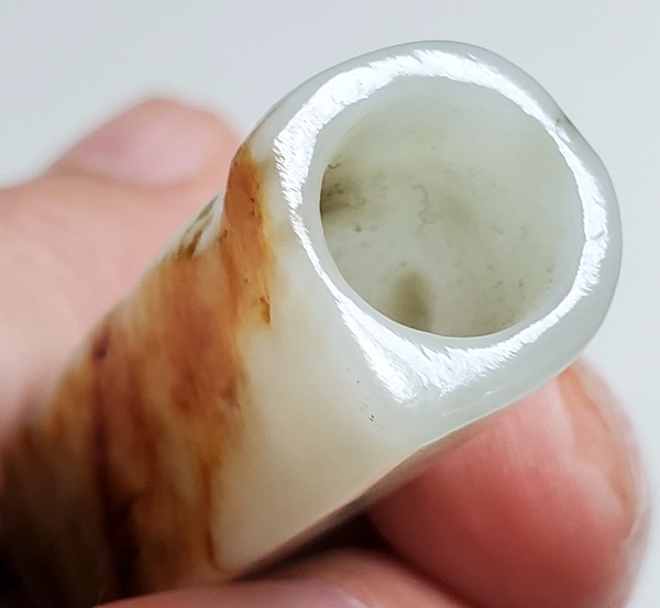 古玩轉賣白玉翎管拍賣，當前價格0元