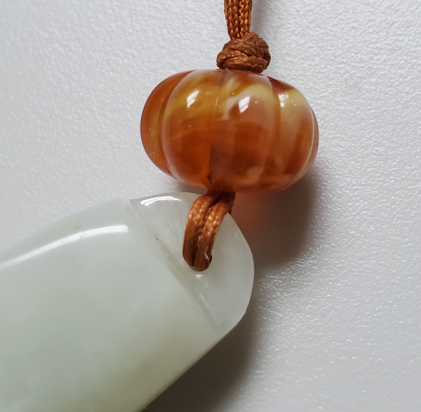 古玩玉器白玉翎管拍賣，當前價格2600元