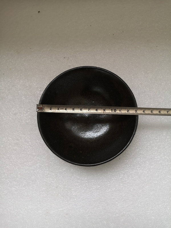 古玩陶瓷清早期褐釉碗拍賣,當前價格456元