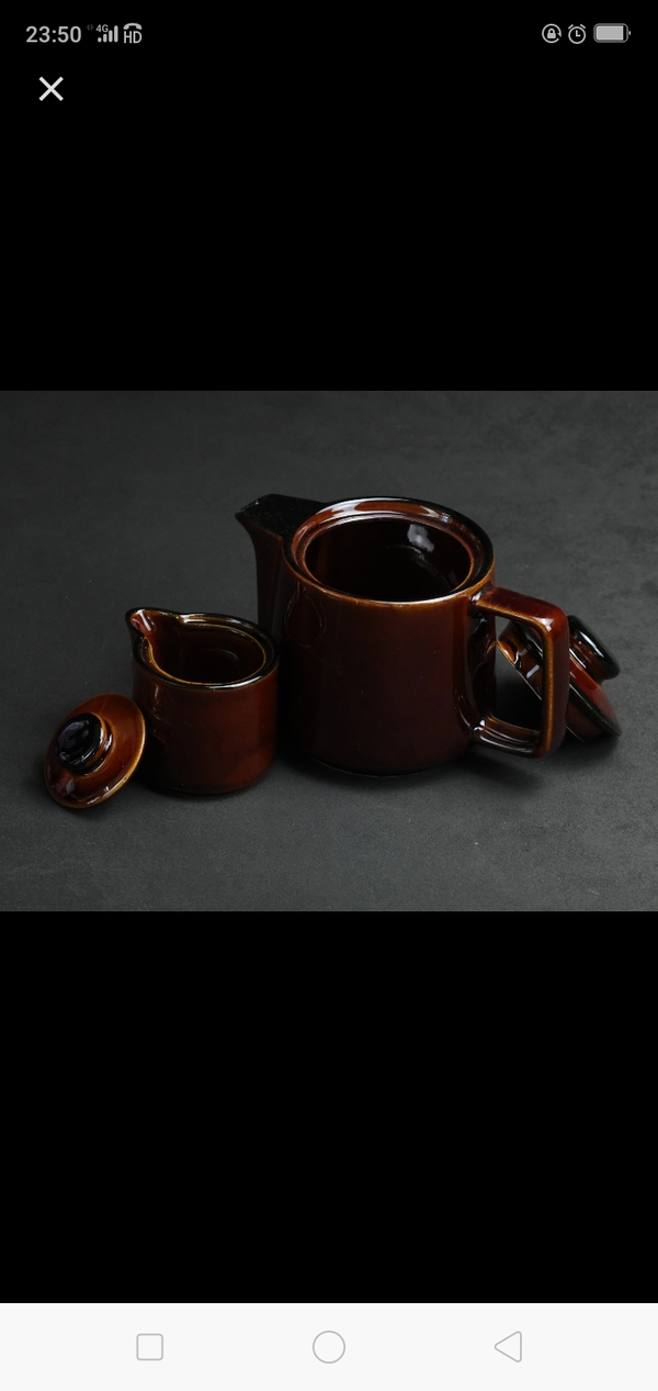 古玩陶瓷醬釉茶具拍賣,當前價格356元