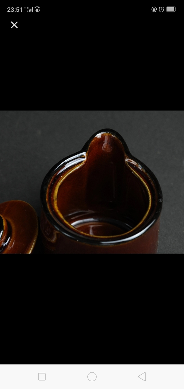 古玩陶瓷醬釉茶具拍賣,當前價格356元