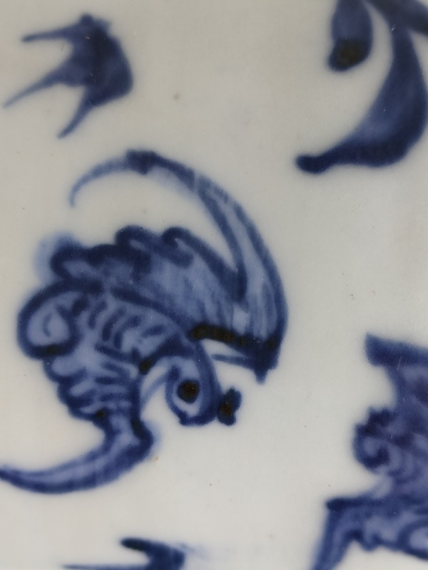 古玩陶瓷青花福壽紋筒式爐拍賣,當前價格299元