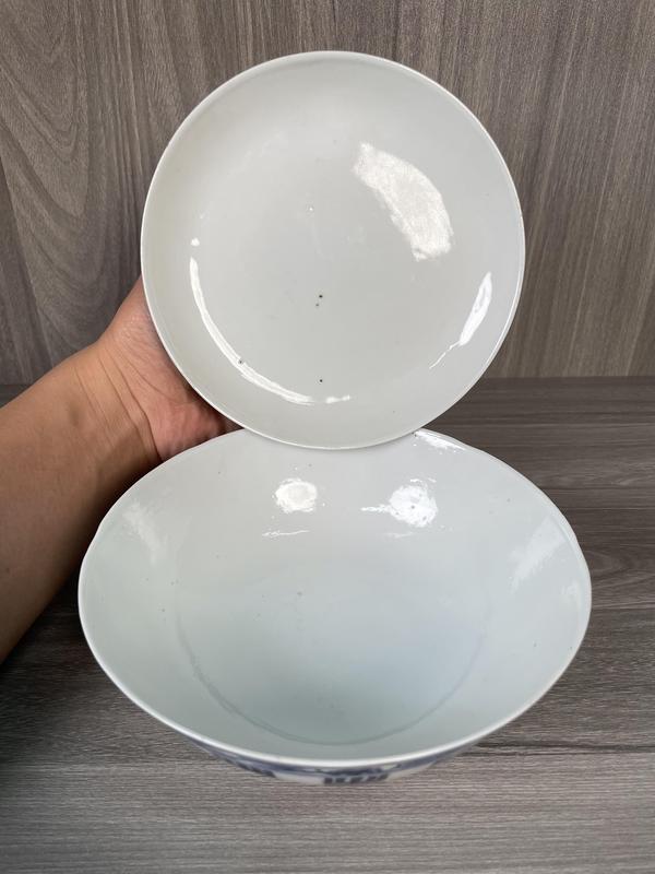 古玩陶瓷清道光 二級(jí)官極品青花福壽紋蓋碗拍賣,當(dāng)前價(jià)格5300元