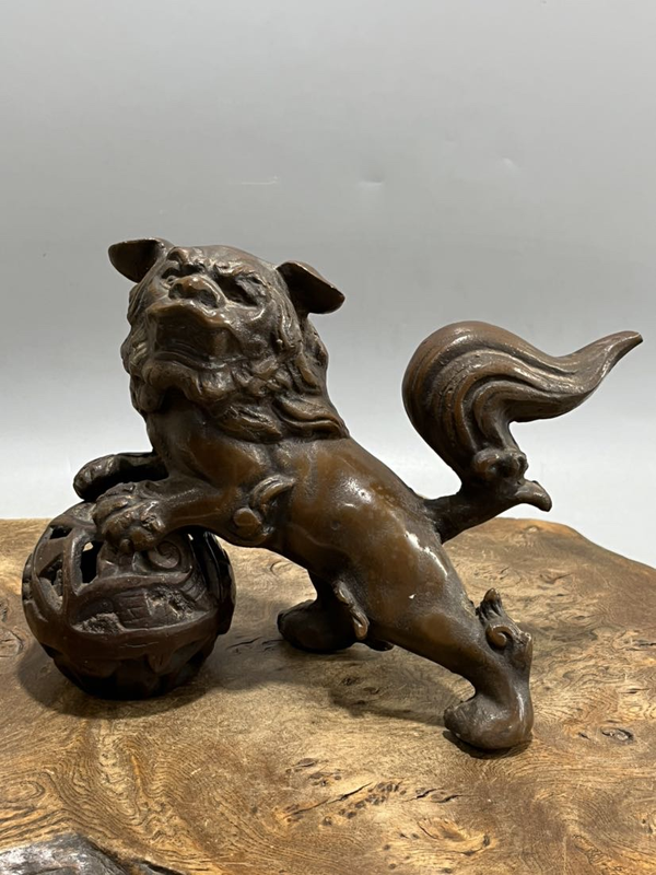 古玩雜項獅子擺件拍賣,當前價格666元