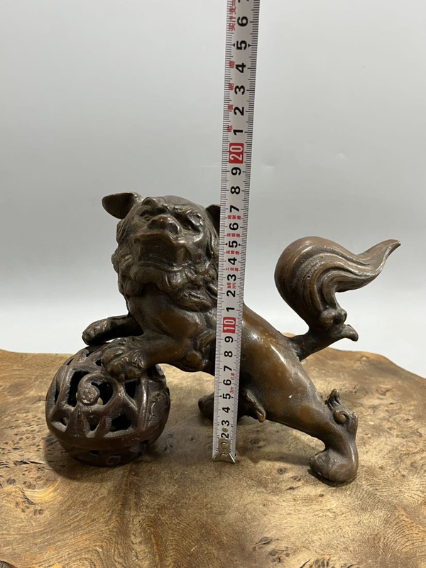 古玩雜項獅子擺件拍賣,當前價格666元