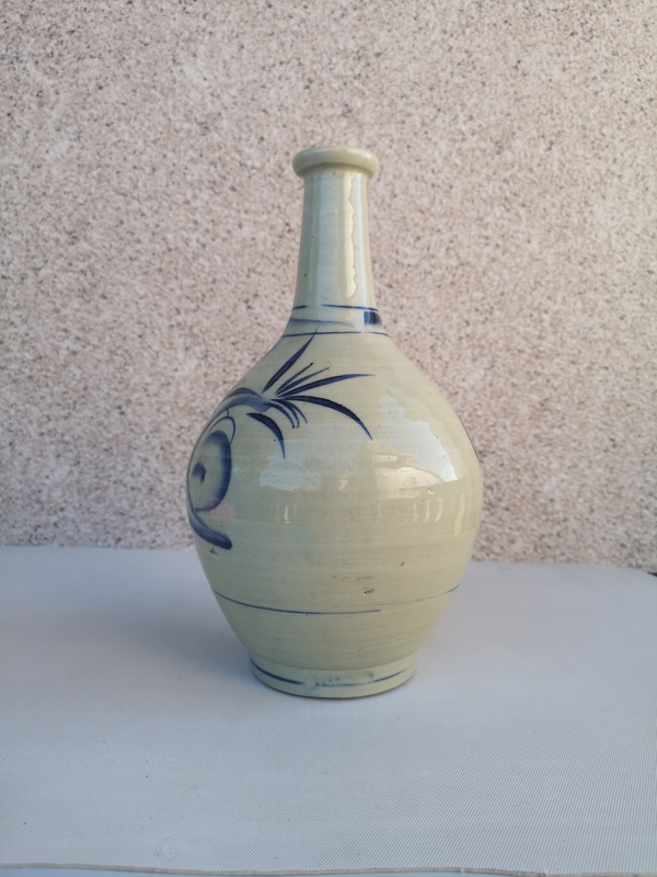 古玩陶瓷花卉紋青花瓶拍賣,當前價格680元