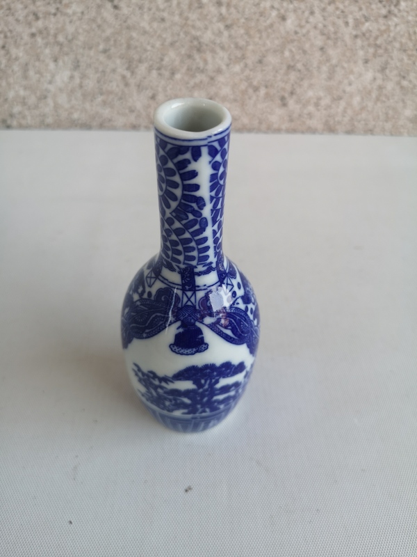 古玩陶瓷青花瓶拍賣,當前價格345元