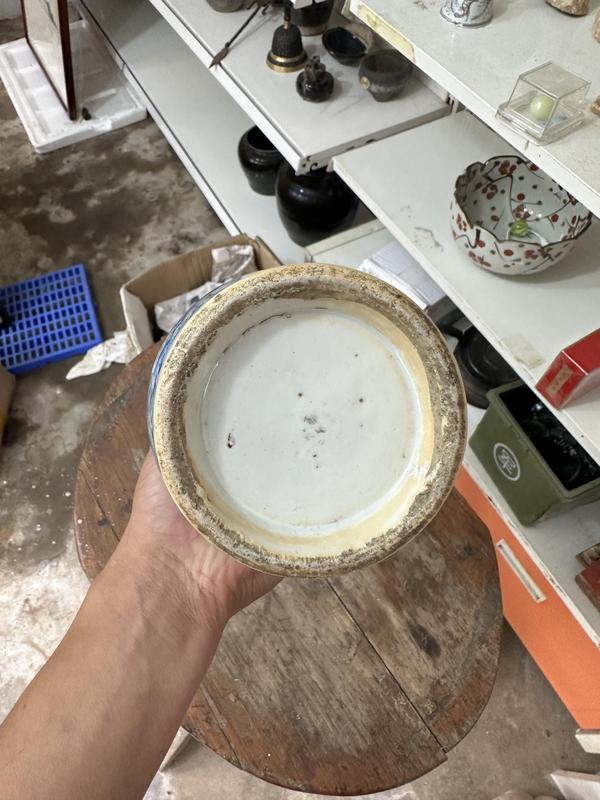 古玩陶瓷青花纏枝喜字小尺瓶拍賣,當前價格4000元