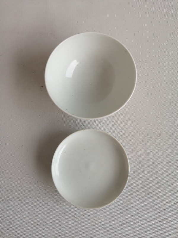 古玩陶瓷松鶴紋蓋碗拍賣,當前價格450元