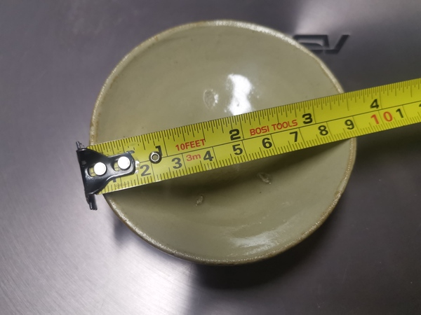 古玩陶瓷元代,磁州觀臺窯白釉淺碗拍賣,當前價格1666元