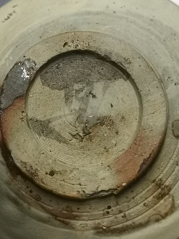古玩陶瓷元代,磁州觀臺窯白釉淺碗拍賣,當前價格1666元