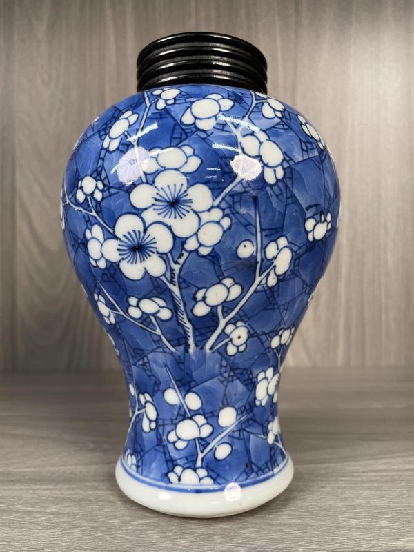 古玩轉賣清康熙 極品青花冰梅圖梅瓶拍賣，當前價格1388元