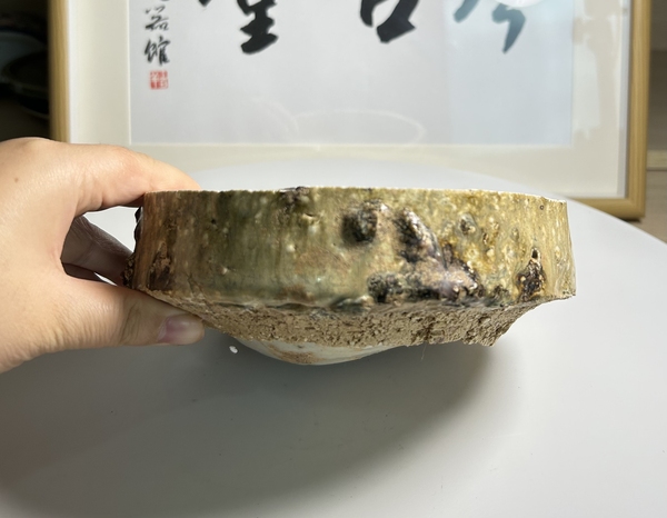 古玩陶瓷南宋 青白釉刻花水洗拍賣,當前價格480元