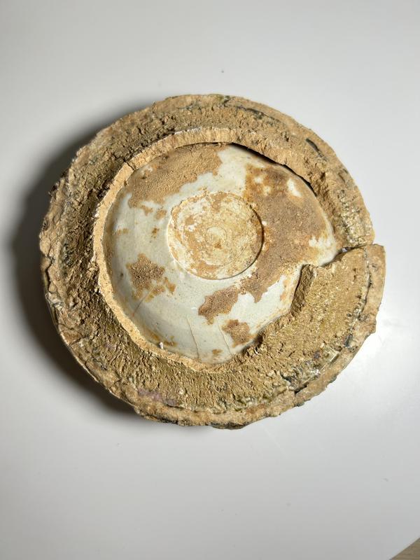 古玩陶瓷南宋 青白釉刻花水洗拍賣,當前價格480元