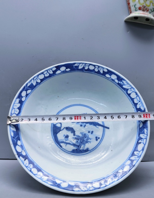 古玩陶瓷青花瓷福祿壽三星碗拍賣,當前價格290元