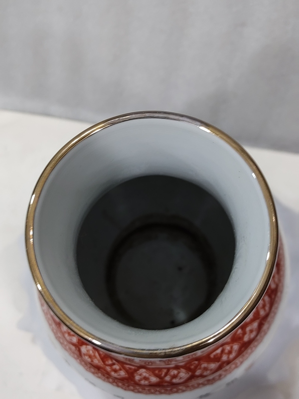 古玩陶瓷礬紅彩描金麻姑獻(xiàn)壽圖紋尊拍賣,當(dāng)前價(jià)格1588元