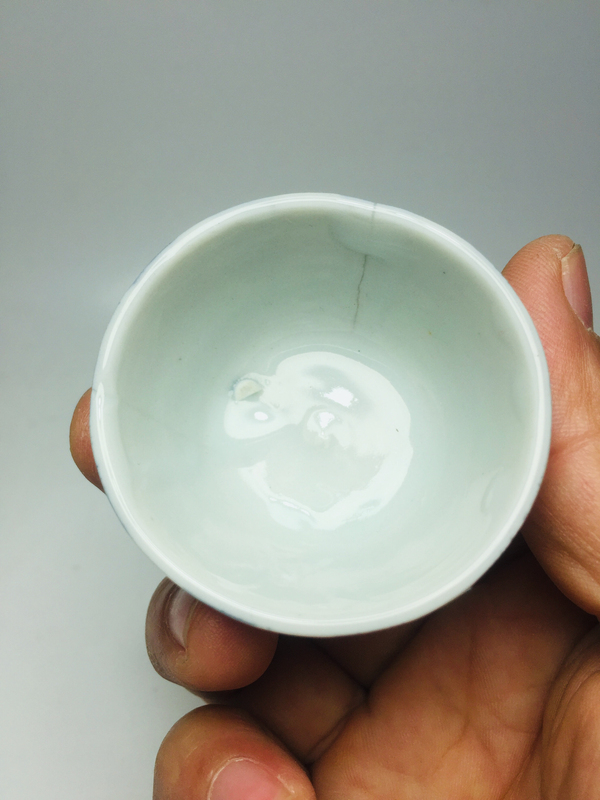 古玩陶瓷梵文杯拍賣,當(dāng)前價(jià)格218元