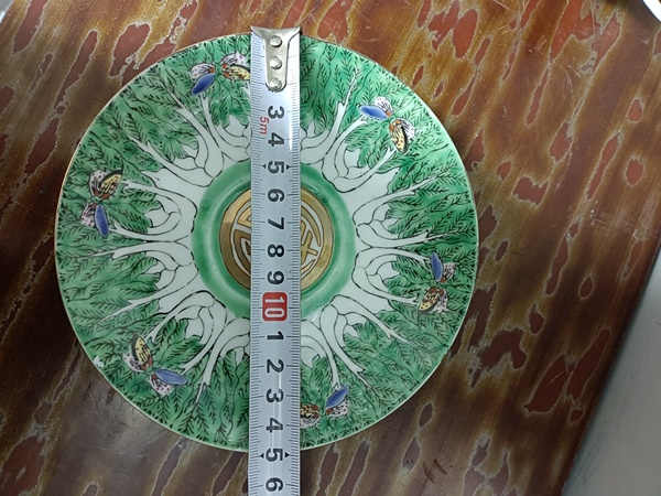 古玩陶瓷百財捧壽杯碟拍賣,當前價格788元