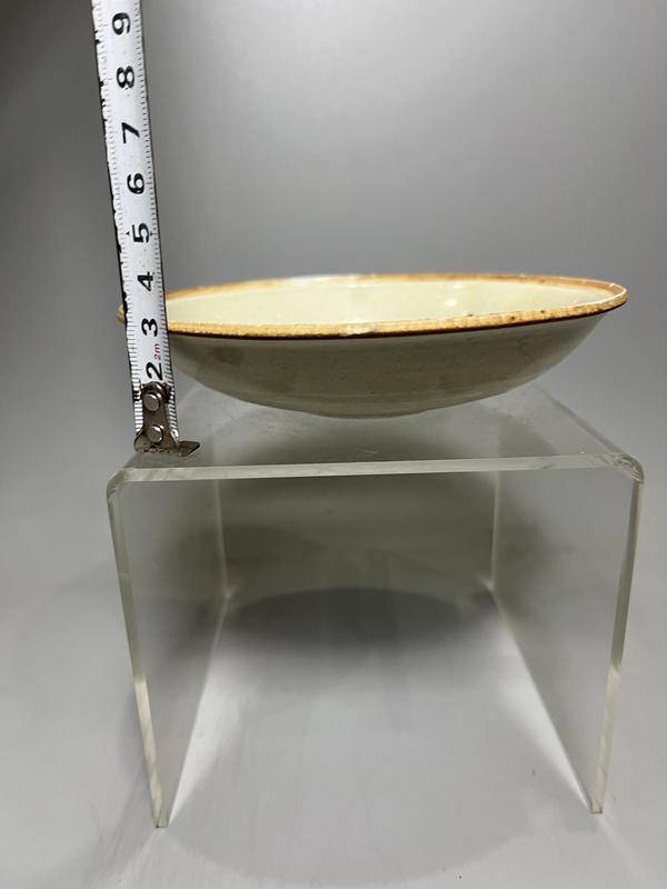 古玩陶瓷【實物保真】宋代?影青釉盤拍賣,當前價格1680元