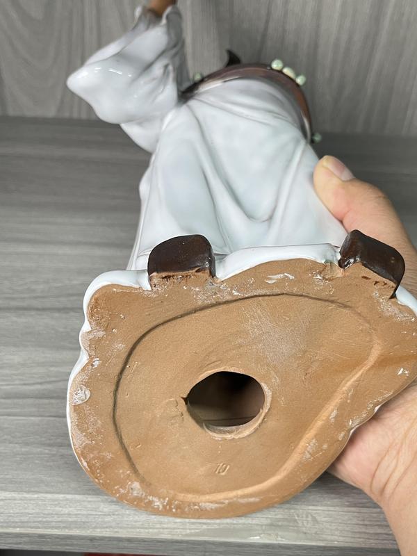 古玩陶瓷李白醉酒造像拍賣,當前價格3800元