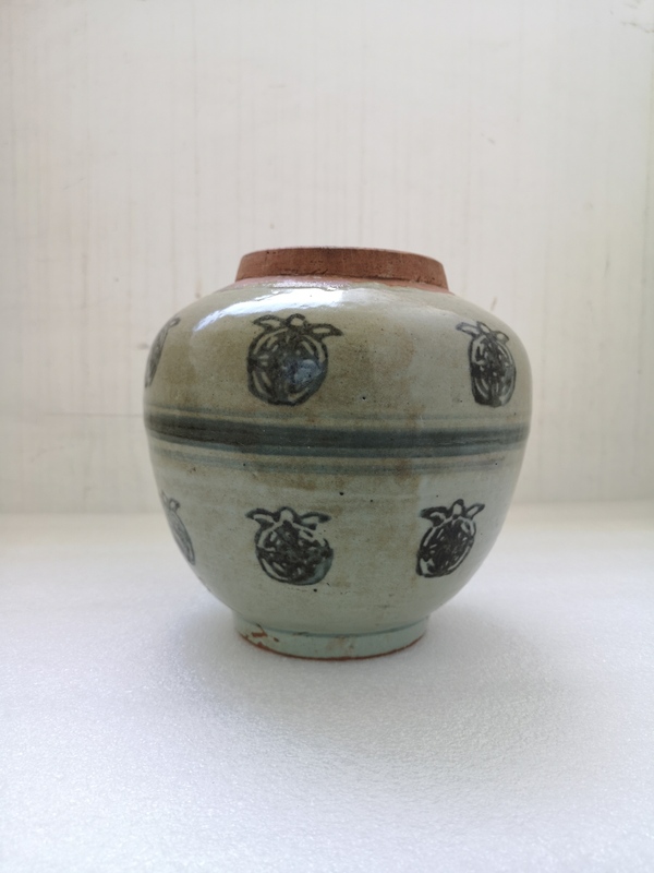 古玩陶瓷清代早期青花罐拍賣,當前價格789元
