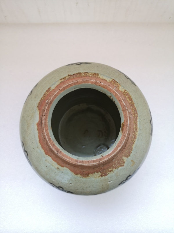 古玩陶瓷清代早期青花罐拍賣,當前價格789元
