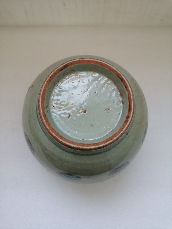 古玩陶瓷清代早期青花罐拍賣,當前價格789元