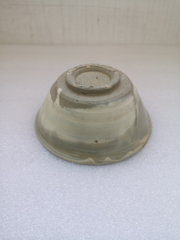 古玩陶瓷磁州窯褐彩碗拍賣,當前價格750元