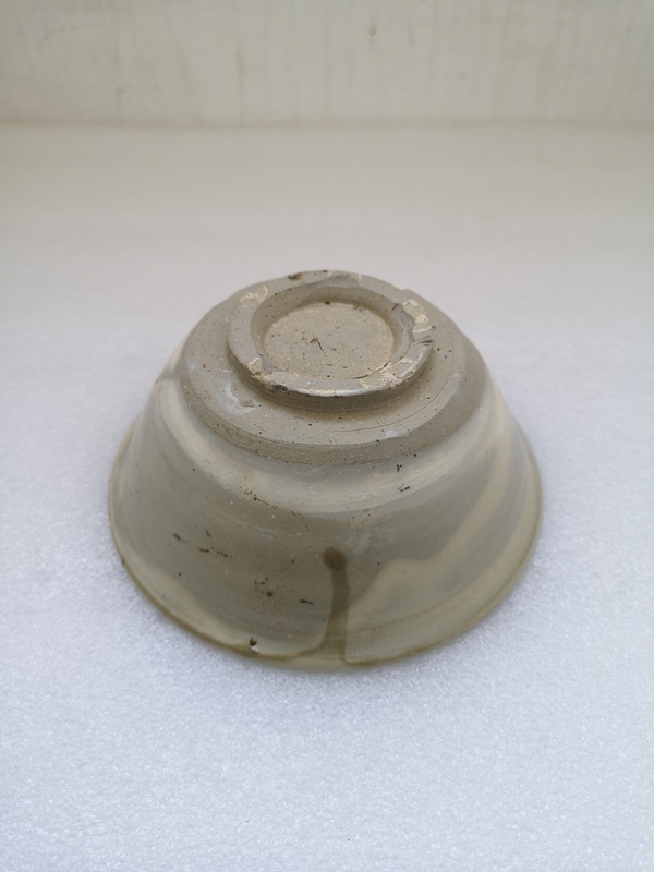古玩陶瓷磁州窯褐彩碗拍賣,當前價格750元