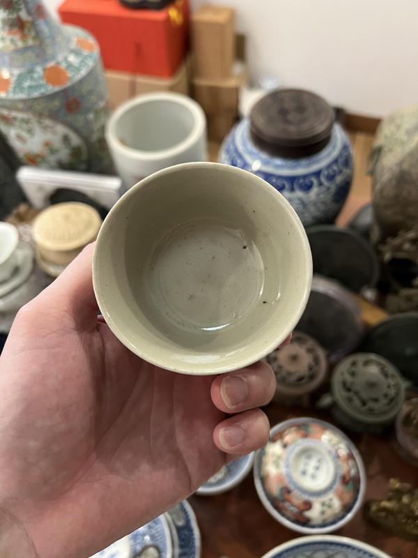 古玩陶瓷民國茶杯拍賣,當前價格199元