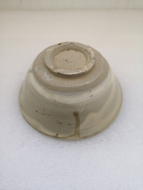 古玩陶瓷磁州窯褐彩碗拍賣,當前價格750元