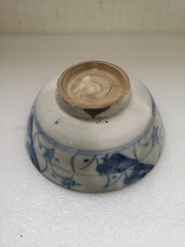 古玩陶瓷清中青花福字碗拍賣,當前價格456元