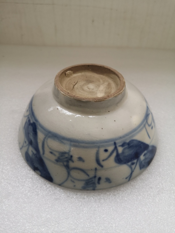 古玩陶瓷清中青花福字碗拍賣,當前價格456元