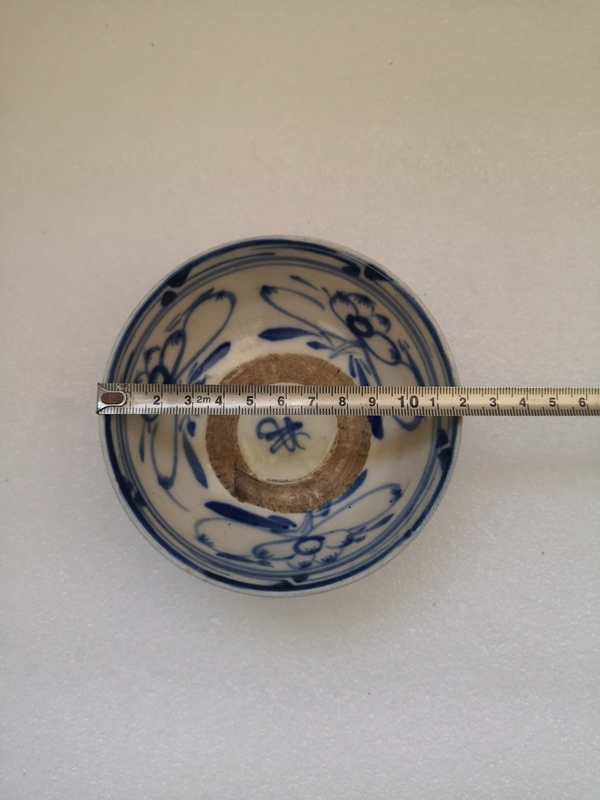 古玩陶瓷磁州窯青花碗拍賣,當前價格680元