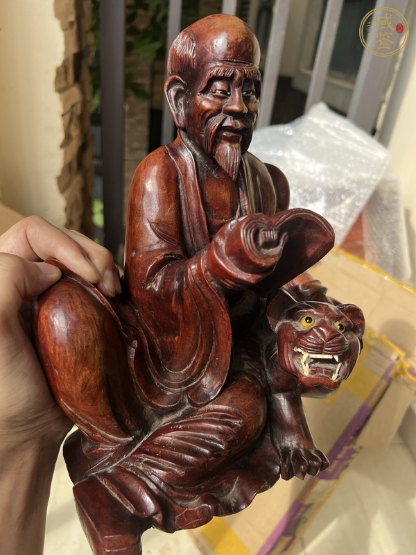 古玩雜項(xiàng)木雕造像真品鑒賞圖