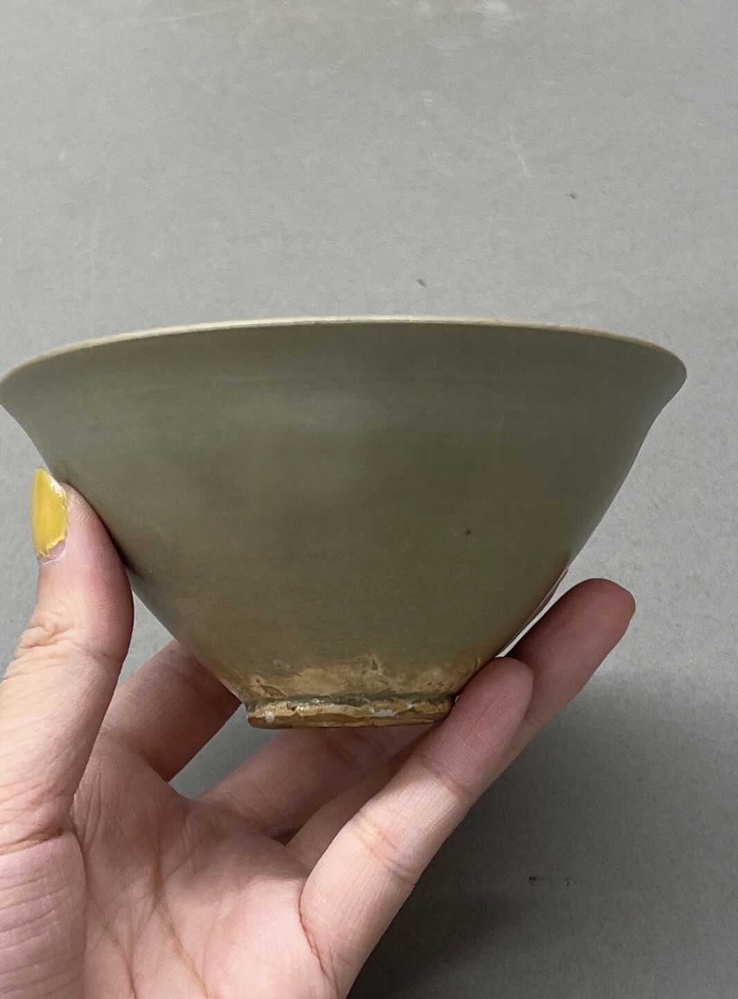 域鉴古玩】北宋耀州窑青釉斗笠盏拍卖价格/图片/值多少钱