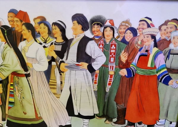 古玩陶瓷新粉彩貼花人物圖瓷板拍賣，當(dāng)前價(jià)格300000元