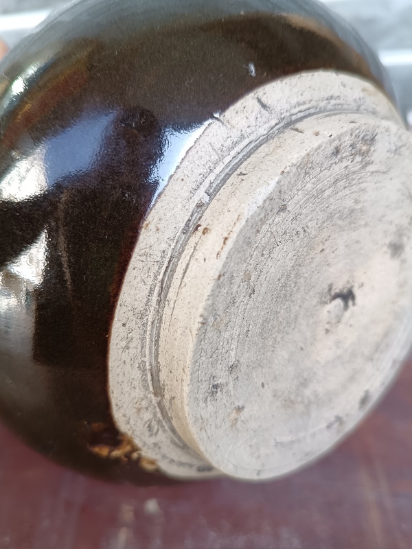 古玩陶瓷磁州窯黑釉葫蘆瓶拍賣,當前價格980元